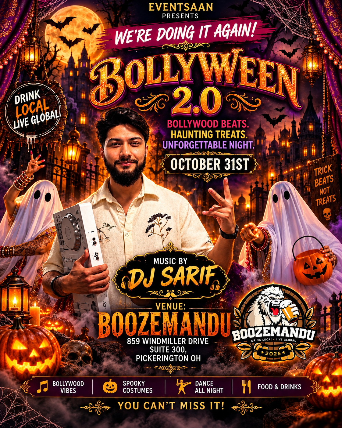 Bollyween 2.0 — flyer